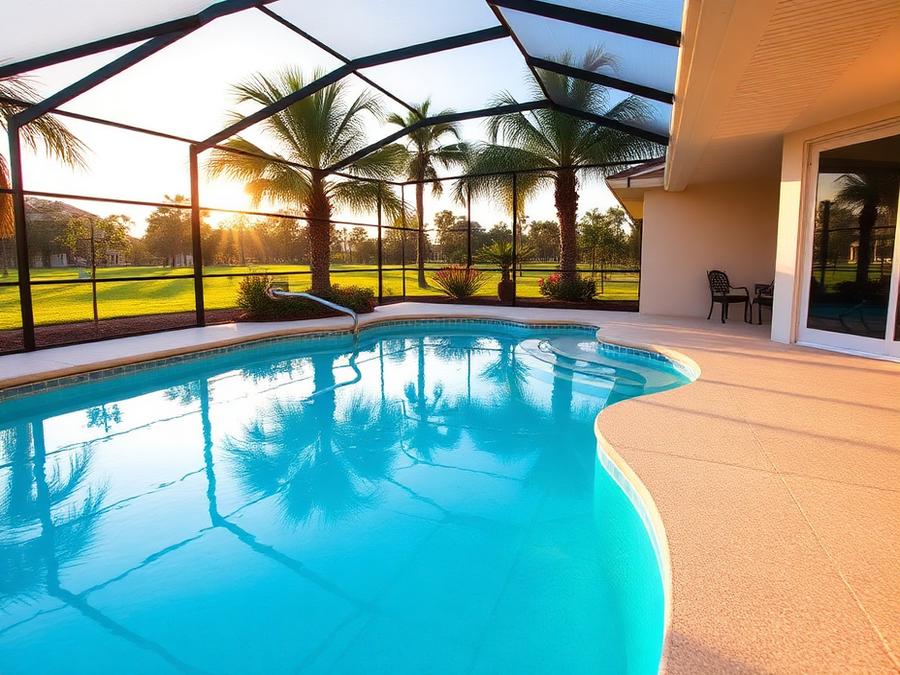 Pool Deck Cleaning in Greater Orlando